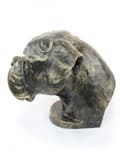 Miniatyrbild 4 av 8: Boxer, Boxer II - hundbyst, stort hundhuvud för trädgården, unik vardagsrumsdekoration av Art-Dog