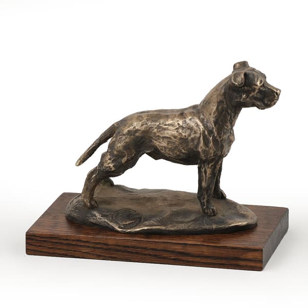 Amerikkalainen staffordshiren terrieri, Amstaff, Amstaf II - koirapatsas, toimistohahmo, Art-Dogin koiranäyttelypalkinto