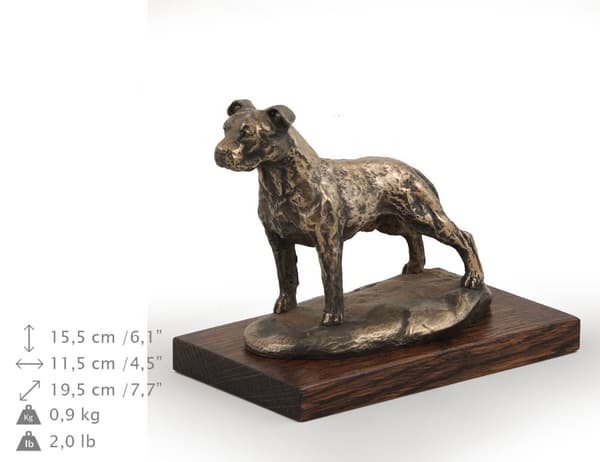 Amerikkalainen staffordshiren terrieri, Amstaff, Amstaf II - koirapatsas, toimistohahmo, Art-Dogin koiranäyttelypalkinto