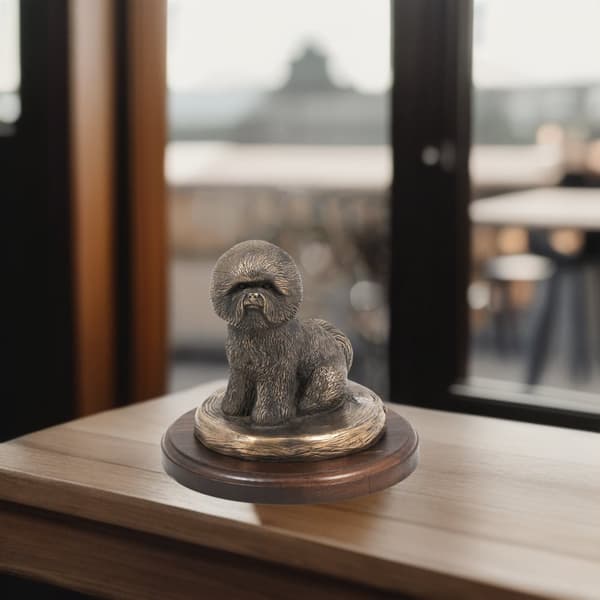 Bichon Frise, Teneriffan koira - koirapatsas, toimistohahmo, Art-Dogin koiranäyttelypalkinto