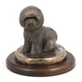 Pikkukuva 2 / 6: Bichon Frise, Teneriffan koira - koirapatsas, toimistohahmo, Art-Dogin koiranäyttelypalkinto