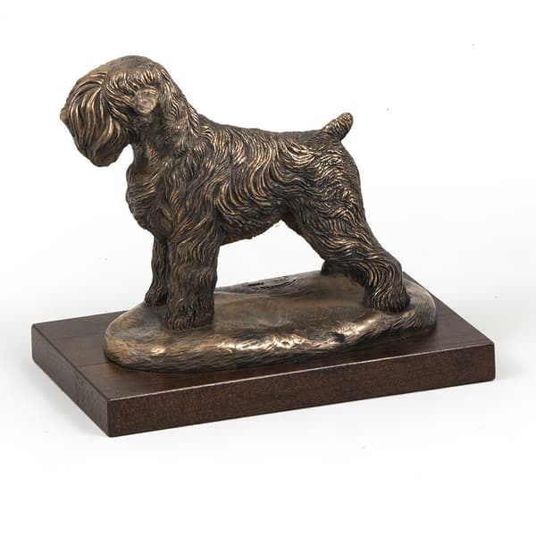 Russian Black Terrier - hundstatyett, kontorsfigur, hundutställningstrofé av Art-Dog