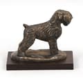 Miniatyrbild 5 av 9: Russian Black Terrier - hundstatyett, kontorsfigur, hundutställningstrofé av Art-Dog