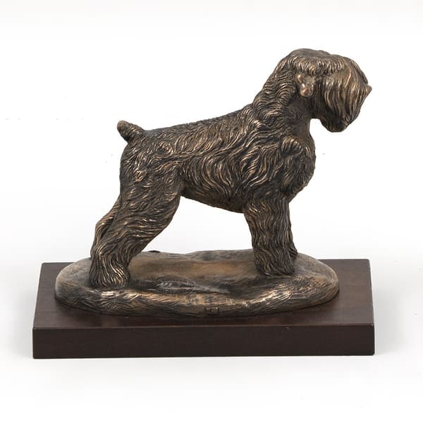 Russian Black Terrier - hundstatyett, kontorsfigur, hundutställningstrofé av Art-Dog