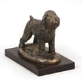 Miniatyrbild 7 av 9: Russian Black Terrier - hundstatyett, kontorsfigur, hundutställningstrofé av Art-Dog