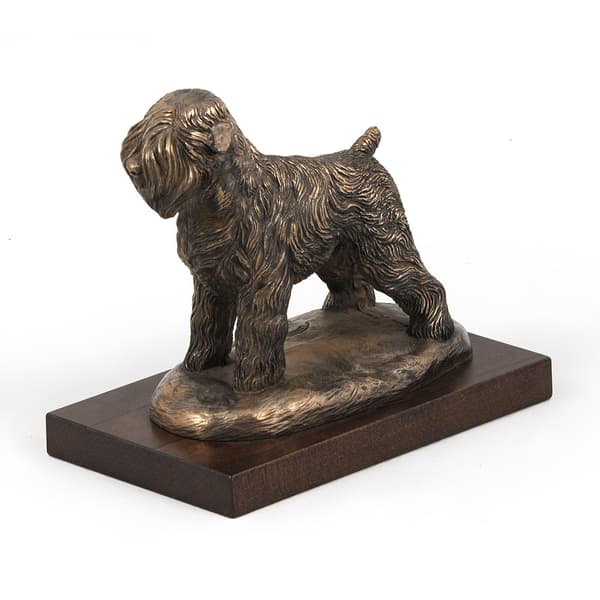 Russian Black Terrier - hundstatyett, kontorsfigur, hundutställningstrofé av Art-Dog