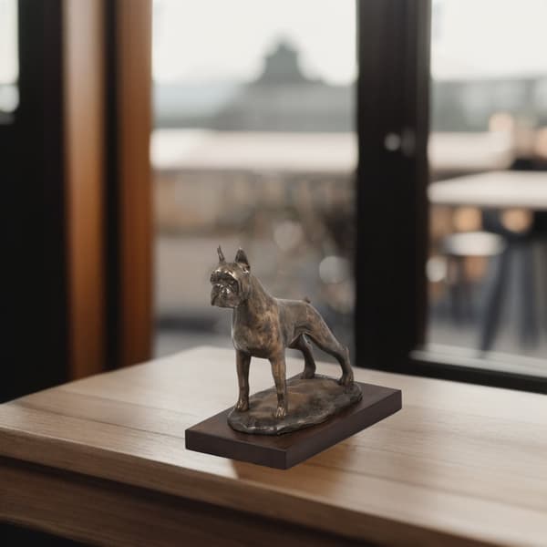 Boxer, Boxer I - koirapatsas, hahmo toimistoon, palkinto koiranäyttelyyn Art-Dog