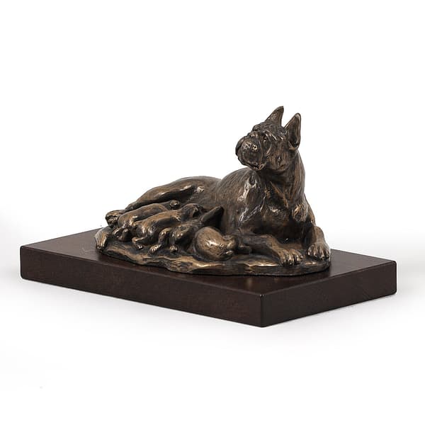 Boxer, Boxer II - hundestatuette, kontorfigur, hundeudstillingstrofæ af Art-Dog