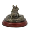 Miniatyrbild 5 av 10: Bull terrier, Bull Terrier III - hundstatyett, kontorsfigur, hundutställningstrofé av Art-Dog