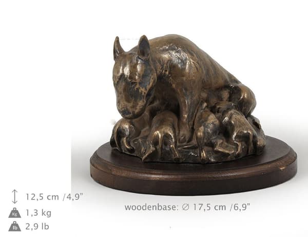 Bullterrieri, Bullterrieri IV - koirapatsas, toimistohahmo, koiranäyttelypalkinto Art-Dogilta