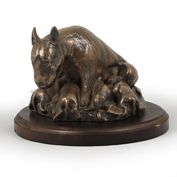Bullterrieri, Bullterrieri IV - koirapatsas, toimistohahmo, koiranäyttelypalkinto Art-Dogilta
