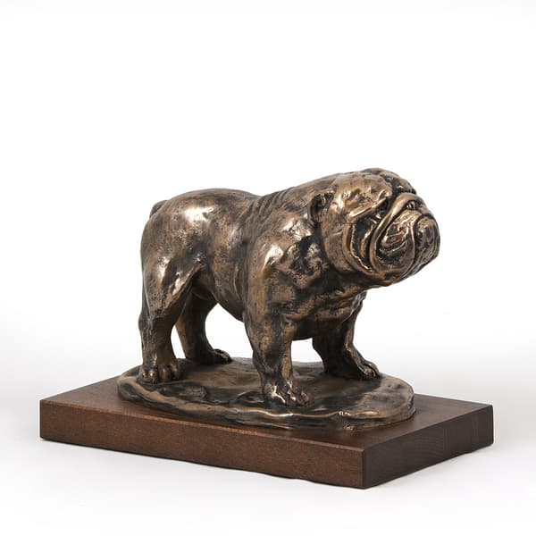 Bulldog - koirapatsas, hahmo toimistoon, palkinto koiranäyttelyyn Art-Dog