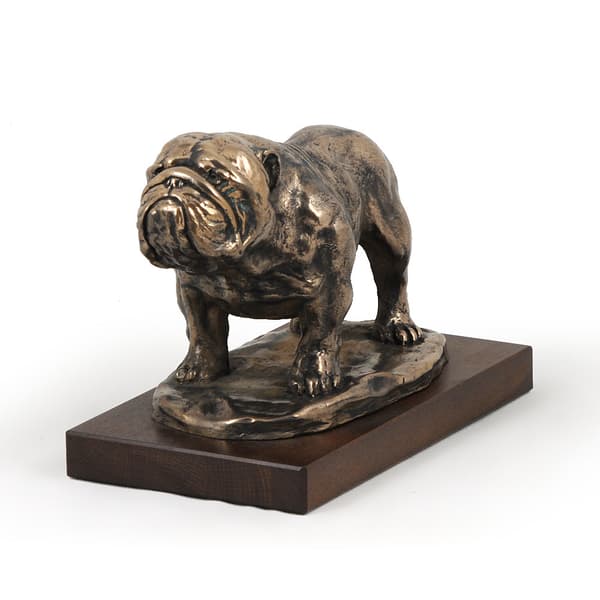 Bulldog - koirapatsas, hahmo toimistoon, palkinto koiranäyttelyyn Art-Dog