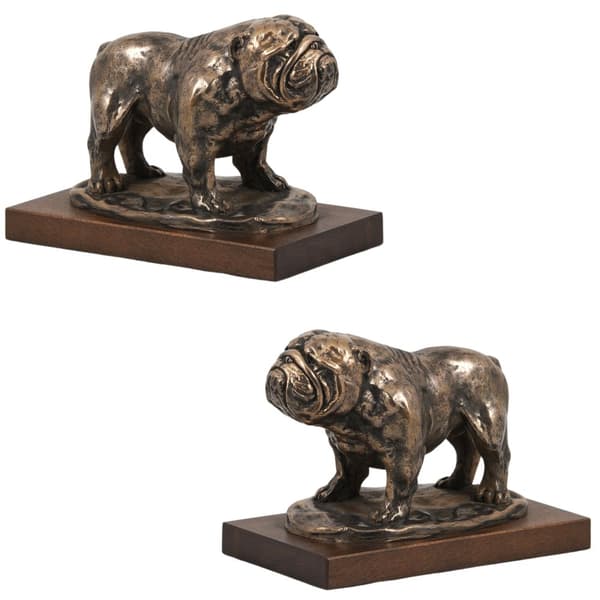 Bulldog - koirapatsas, hahmo toimistoon, palkinto koiranäyttelyyn Art-Dog