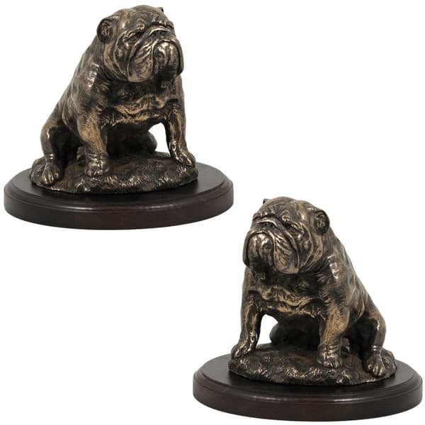 Bulldog II - en hundestatuette, en figur til kontoret, et trofæ til en hundeudstilling af Art-Dog