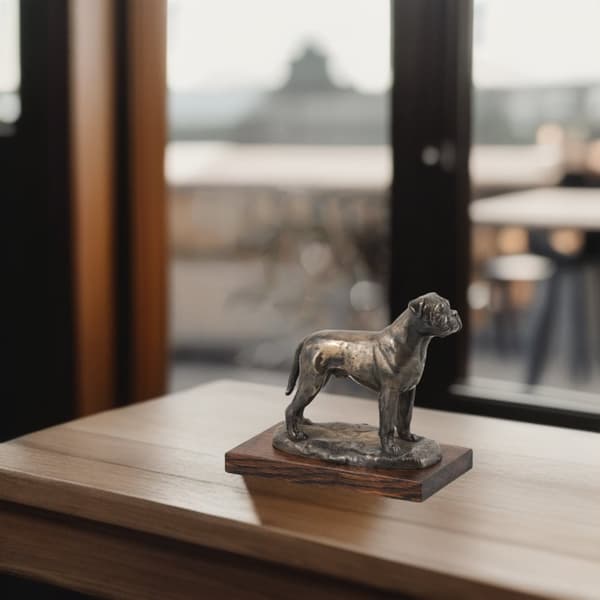 Bullmastiffi, Bulmastiffi - koirapatsas, hahmo toimistoon, palkinto koiranäyttelyyn Art-Dog