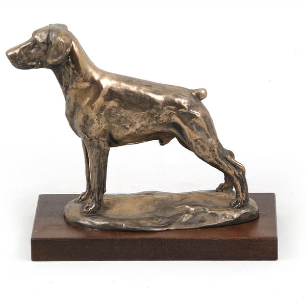 Doberman, Dobermann II - koirapatsas, toimistohahmo, koiranäyttelypalkinto Art-Dogilta