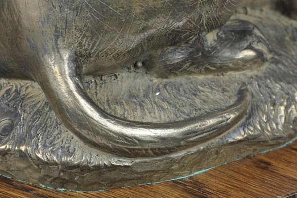 Staffordshire Bull Terrier, Staffik, Staffi I - hundestatuette, kontorfigur, hundeudstillingstrofæ af Art-Dog