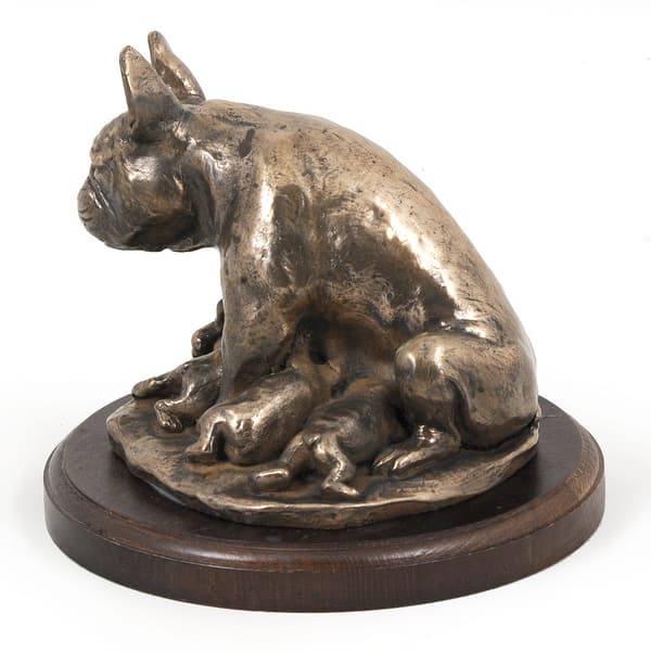 French Bulldog II - en hundstatyett, en statyett för kontoret, en trofé för en hundutställning av Art-Dog