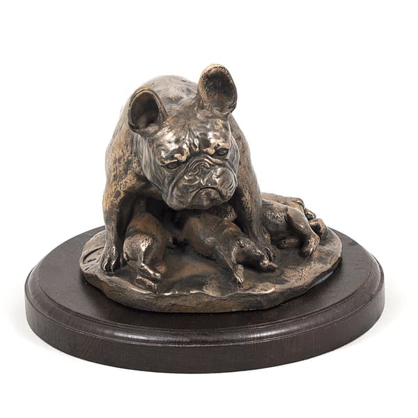 French Bulldog II - en hundstatyett, en statyett för kontoret, en trofé för en hundutställning av Art-Dog