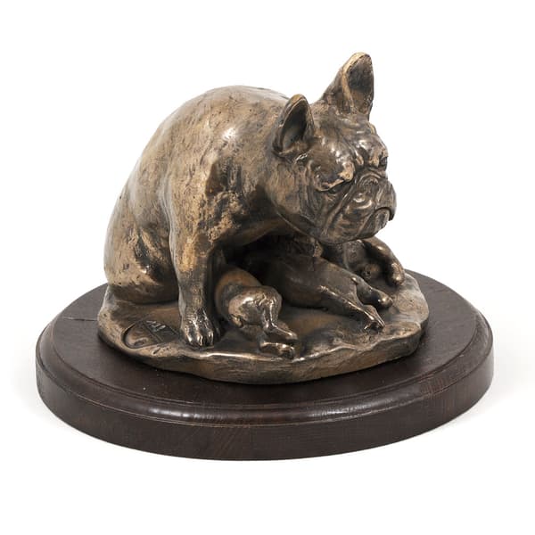 French Bulldog II - en hundstatyett, en statyett för kontoret, en trofé för en hundutställning av Art-Dog