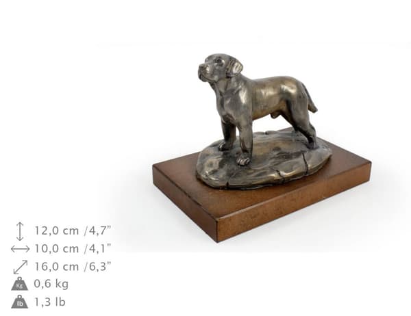 Labrador Retriever - hundstatyett, kontorsfigur, hundutställningstrofé av Art-Dog