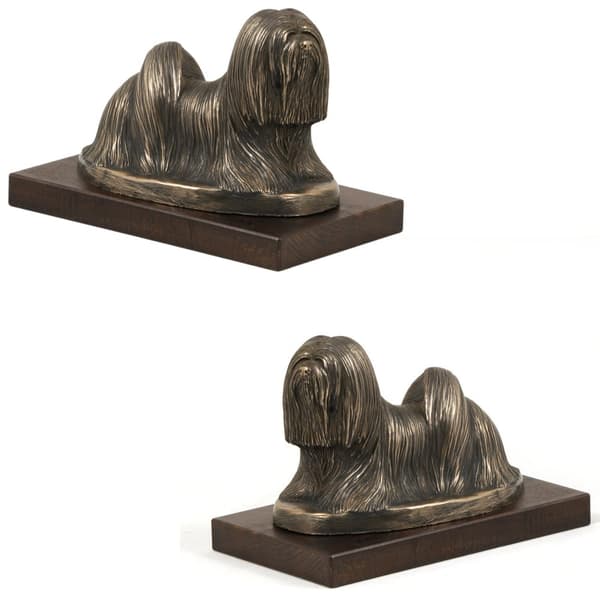 Lhasa Apso - koirapatsas, hahmo toimistoon, palkinto koiranäyttelyyn Art-Dog