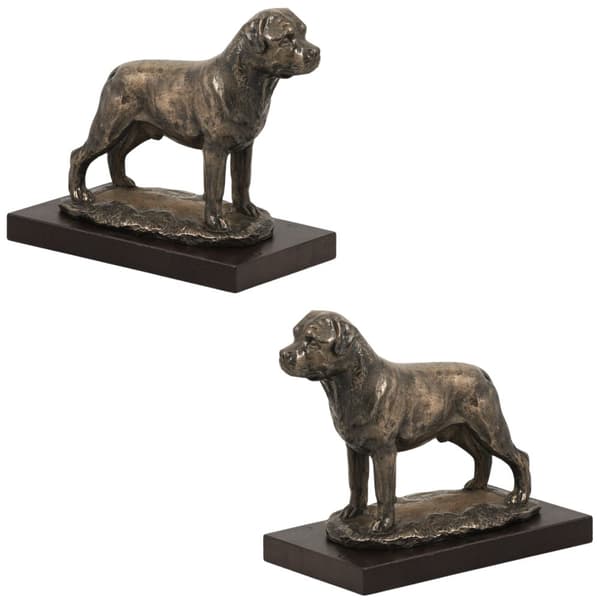 Rottweiler I - hundstatyett, statyett för kontoret, trofé för hundutställningen av Art-Dog