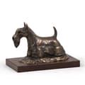Miniatyrbild 4 av 9: Scottish Terrier, Aberdeen Terrier - hundstatyett, kontorsfigur, hundutställningstrofé av Art-Dog