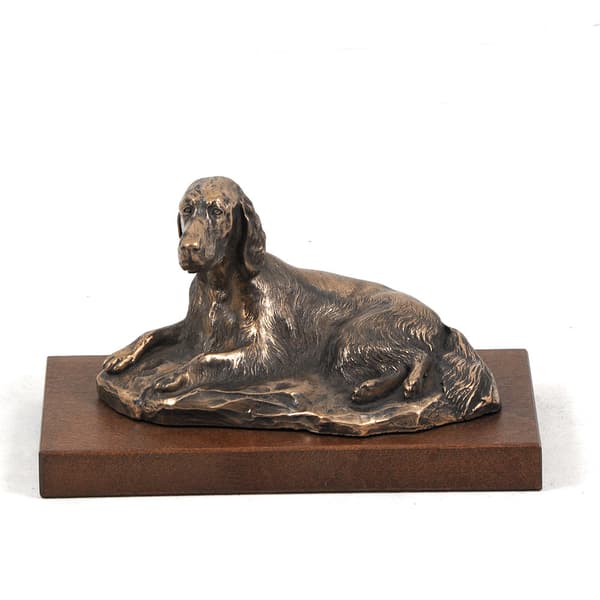 Engelsk setter, Laverack - hundestatuette, kontorfigur, hundeudstillingstrofæ af Art-Dog
