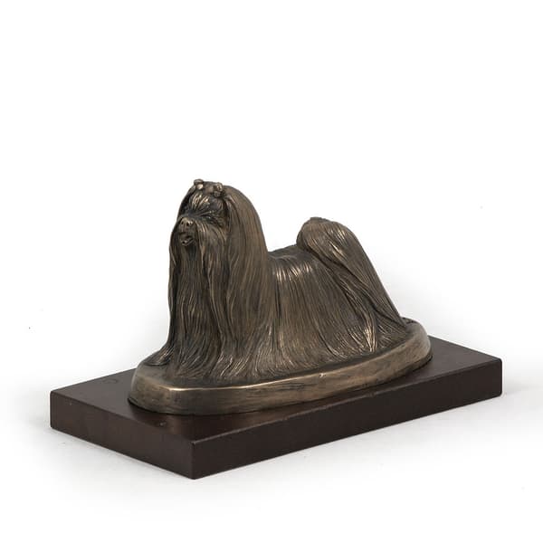 Shih Tzu, Shi tsu, Shi-Tzu, Szi-cu, Szitzu - hundstatyett, kontorsfigur, hundutställningstrofé av Art-Dog