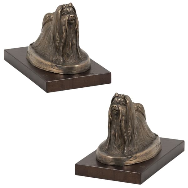 Shih Tzu, Shi tsu, Shi-Tzu, Szi-cu, Szitzu - hundstatyett, kontorsfigur, hundutställningstrofé av Art-Dog