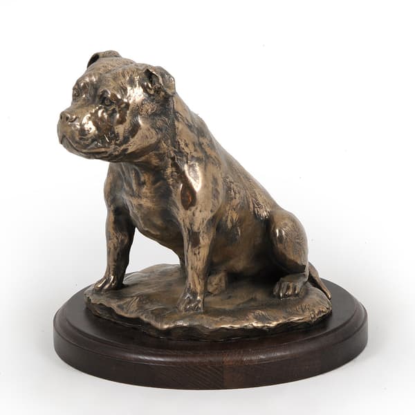 Staffordshiren bullterrieri, Staffik, Staffi II - koirapatsas, toimistohahmo, Art-Dogin koiranäyttelypalkinto