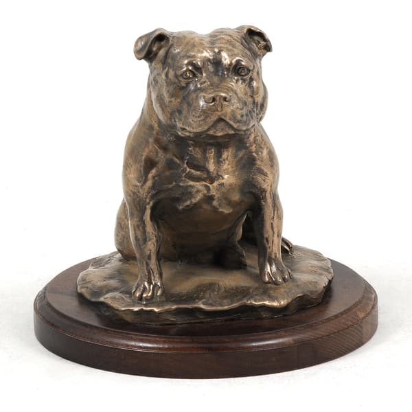 Staffordshiren bullterrieri, Staffik, Staffi II - koirapatsas, toimistohahmo, Art-Dogin koiranäyttelypalkinto