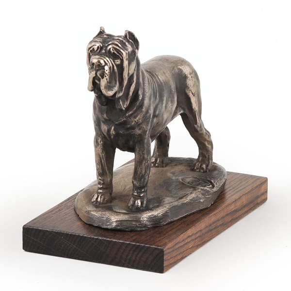 Napolitansk mastiff, napolitansk mastiff, Mastino napoletano - hundstatyett, kontorsfigur, hundutställningstrofé av Art-Dog