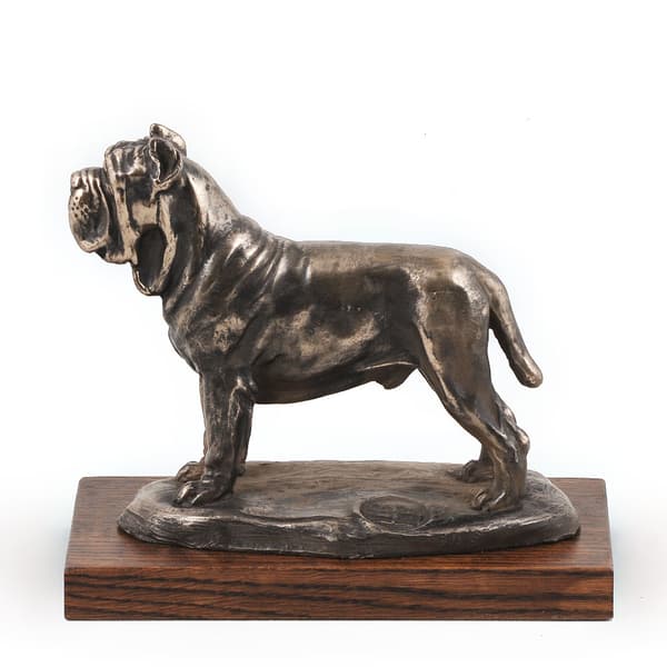 Napolitansk mastiff, napolitansk mastiff, Mastino napoletano - hundstatyett, kontorsfigur, hundutställningstrofé av Art-Dog