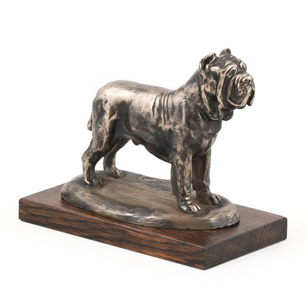 Napolitansk mastiff, napolitansk mastiff, Mastino napoletano - hundstatyett, kontorsfigur, hundutställningstrofé av Art-Dog