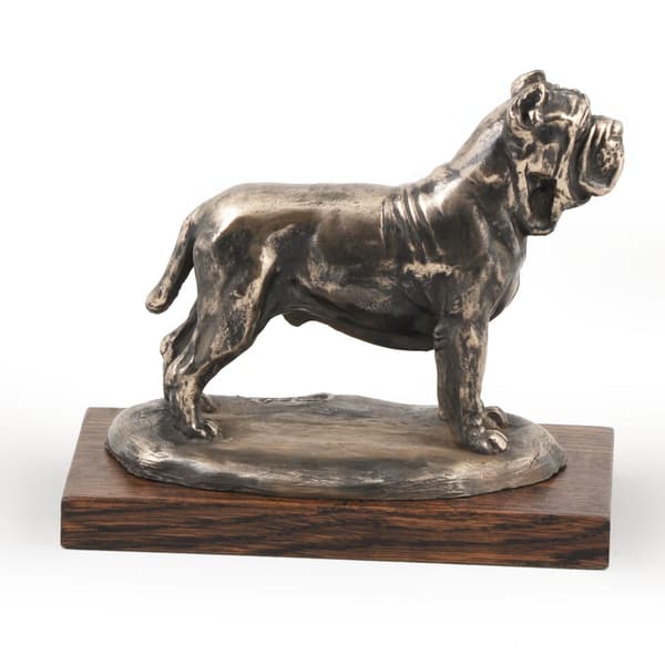 Napolitansk mastiff, napolitansk mastiff, Mastino napoletano - hundstatyett, kontorsfigur, hundutställningstrofé av Art-Dog