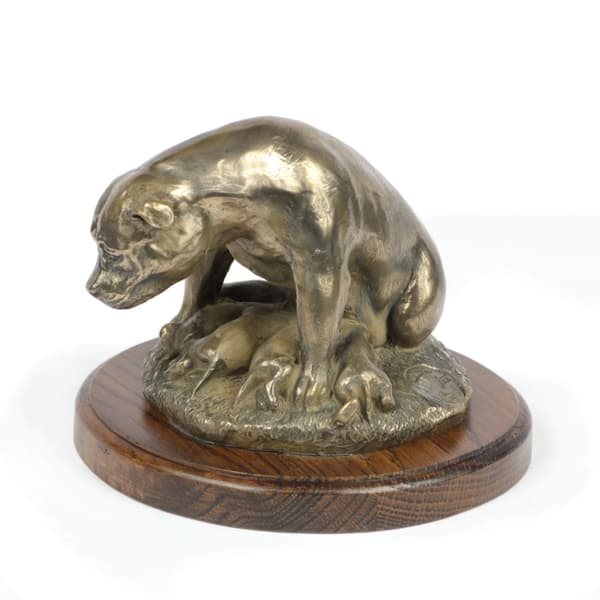 Staffordshire Bull Terrier, Staffik, Staffi III - hundstatyett, kontorsfigur, hundutställningstrofé av Art-Dog