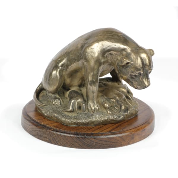Staffordshire Bull Terrier, Staffik, Staffi III - hundstatyett, kontorsfigur, hundutställningstrofé av Art-Dog