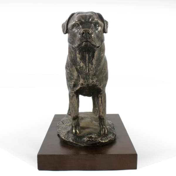Rottweiler III - koirapatsas, toimistohahmo, koiranäyttelypalkinto Art-Dogilta