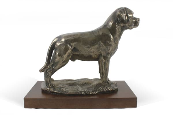 Rottweiler III - koirapatsas, toimistohahmo, koiranäyttelypalkinto Art-Dogilta
