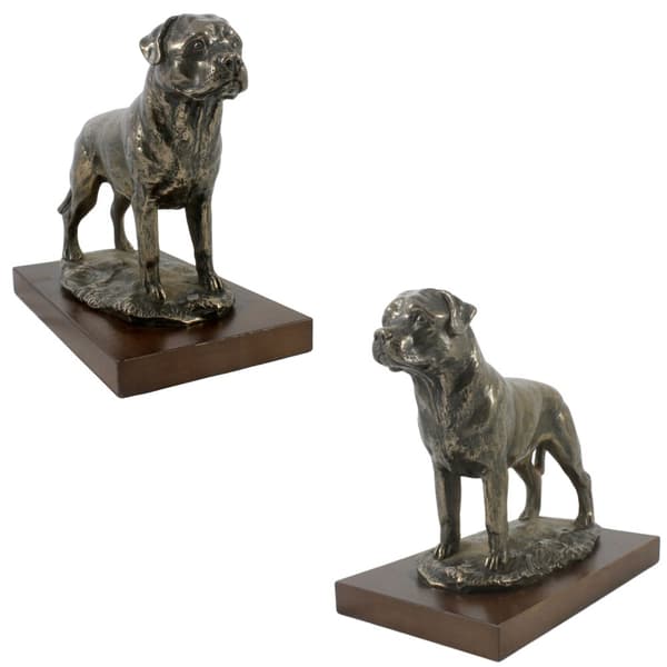 Rottweiler III - koirapatsas, toimistohahmo, koiranäyttelypalkinto Art-Dogilta