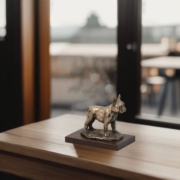 French Bulldog IV - koirapatsas, hahmo toimistoon, palkinto koiranäyttelyyn Art-Dog