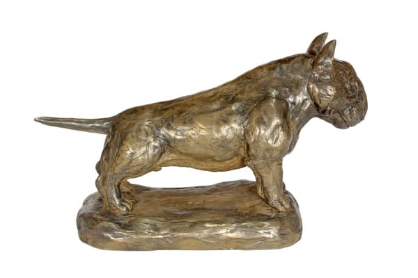 Bull Terrier VI - en hundestatuette, en figur til kontoret, et trofæ til en hundeudstilling af Art-Dog