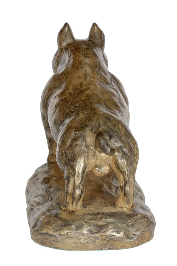 Bull Terrier VI - en hundestatuette, en figur til kontoret, et trofæ til en hundeudstilling af Art-Dog