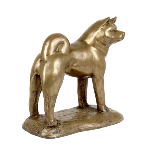 Akita, Akita Inu - hundestatuette, kontorfigur, hundeudstillingstrofæ af Art-Dog