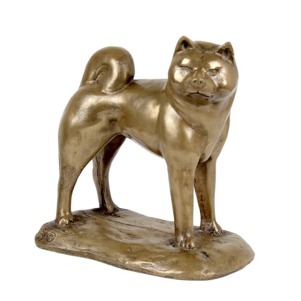 Akita, Akita Inu - hundestatuette, kontorfigur, hundeudstillingstrofæ af Art-Dog
