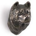 Miniatyrbillede 4 af 6: Akita, Akita Inu - hundestatuette, hængende buste, unik dekoration til en hundeelsker af Art-Dog