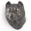 Miniatyrbillede 2 af 6: Akita, Akita Inu - hundestatuette, hængende buste, unik dekoration til en hundeelsker af Art-Dog